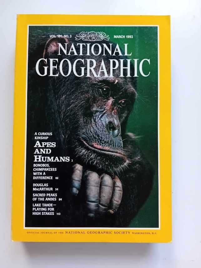 National Geographic 1–8/ 1992. Język: angielski Language: English