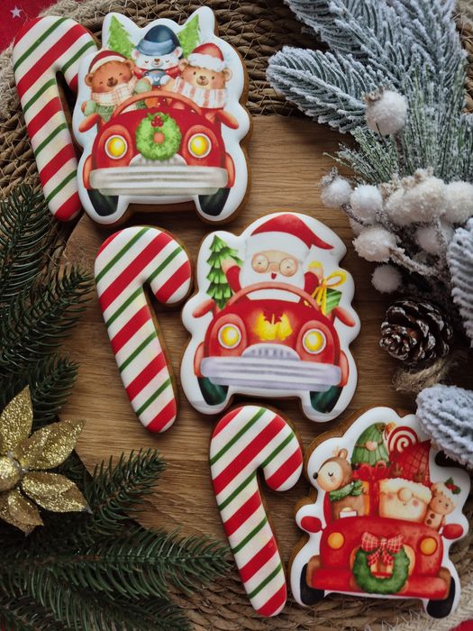 Пряники на Миколая.Новий рік. харчовий друк