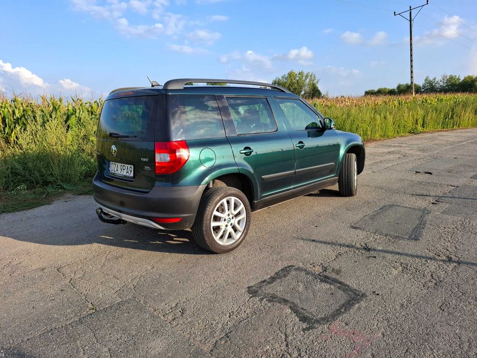 Skodę Yeti 2.0 tdi 140 km 4x4, bogato wyposażony