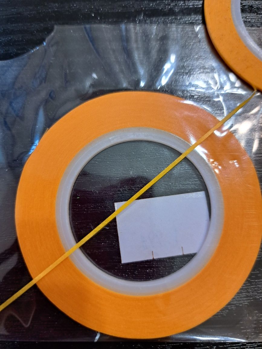 Taśma maskującą 1mm - 18m modelarstwo