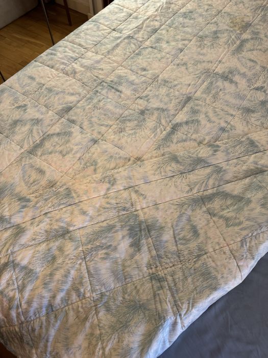 Colcha de cama com padrão 230x168cm