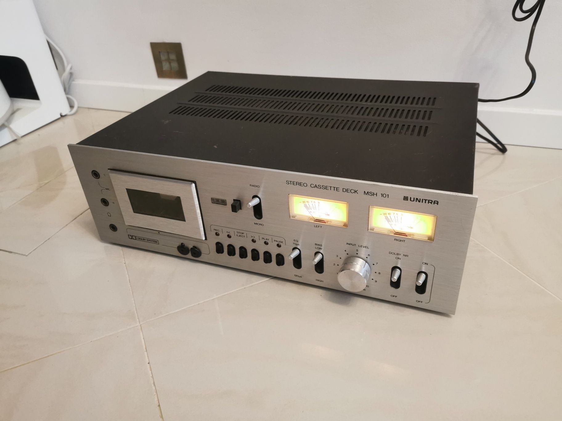 Magnetofon Unitra Diora MSH-101 Ładny