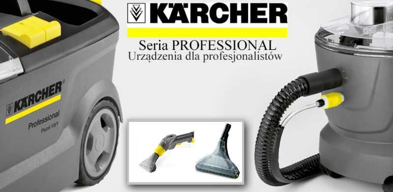 Wynajem odkurzacza piorącego Professional KARCHER PUZZI 10/1. Pranie.