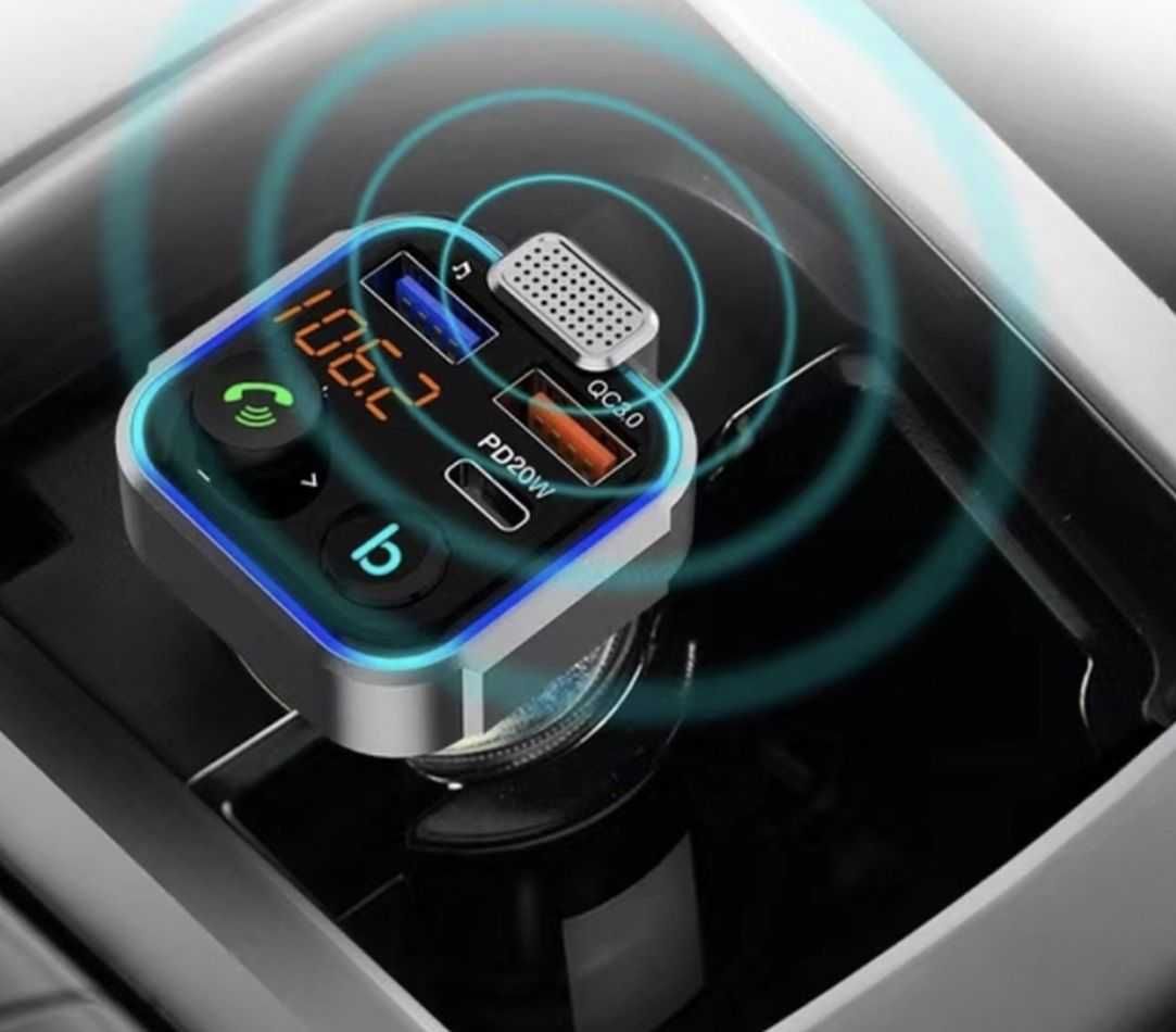 Transmiter samochodowy MP3 bluetooth EB725