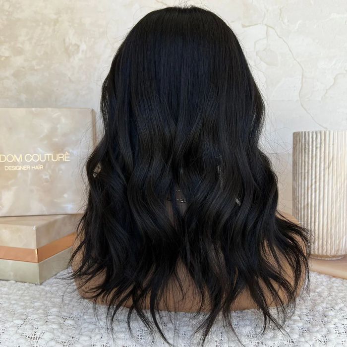 nowa naturalna peruka lace front 100% ludzki wlos na co dzien