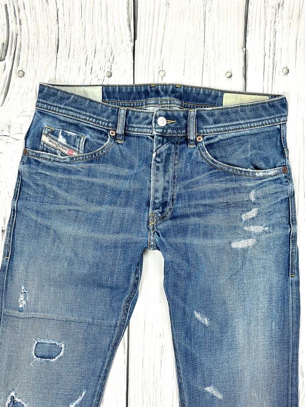Diesel Thommer Jeansy Slim Fit Męskie Spodnie Logowane r. W32 L34
