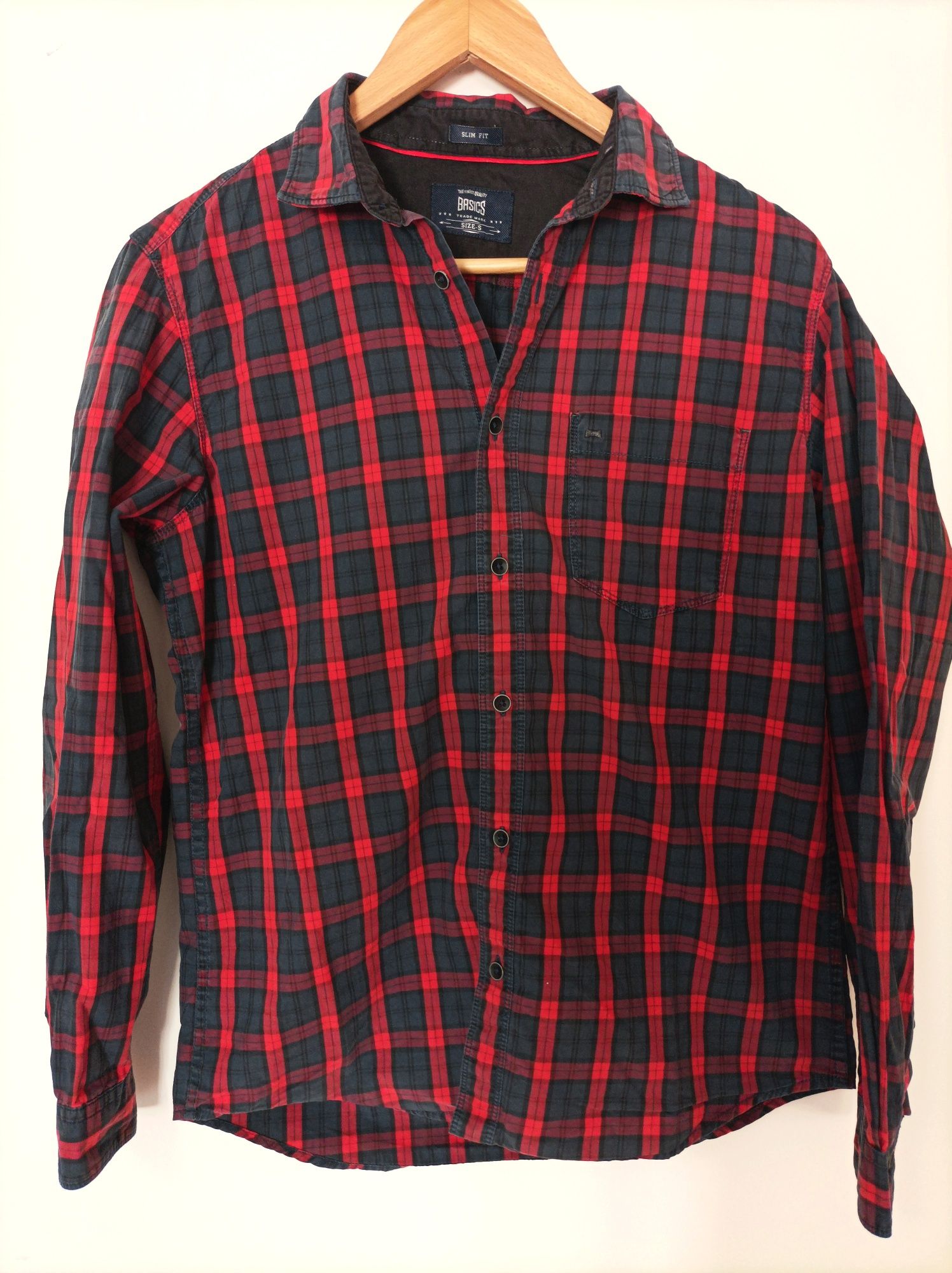 Lote de 6 Camisas para Rapaz/Homem - Slim Fit (Tam. S)
