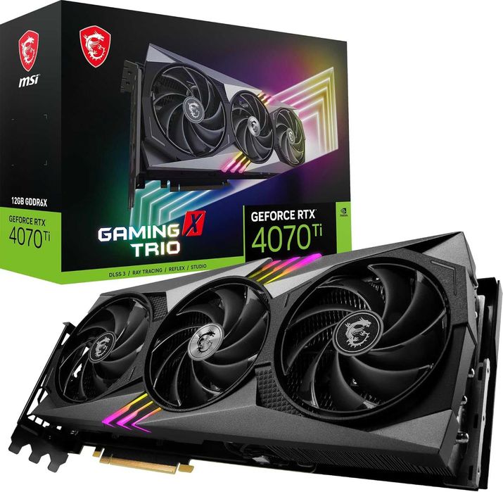 Karta graficzna do gier MSI GeForce RTX 4070 Ti GAMING NOWY