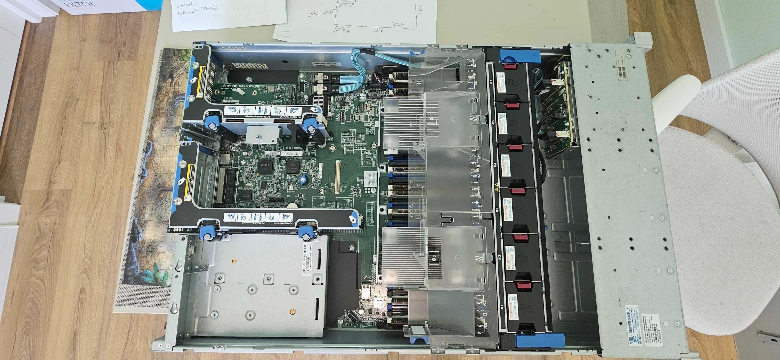 HP DL380 Gen9 | 2× E5‑2678 v3 | 128GB DDR4 | Ідеальний стан