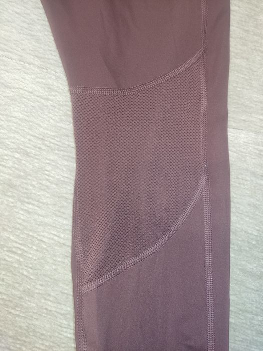 леггінси для йоги nike колір сливовий р. l/ m