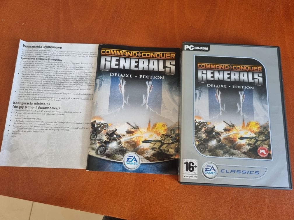 Gra PC Connand & Conquer Generals Delux Edition PL