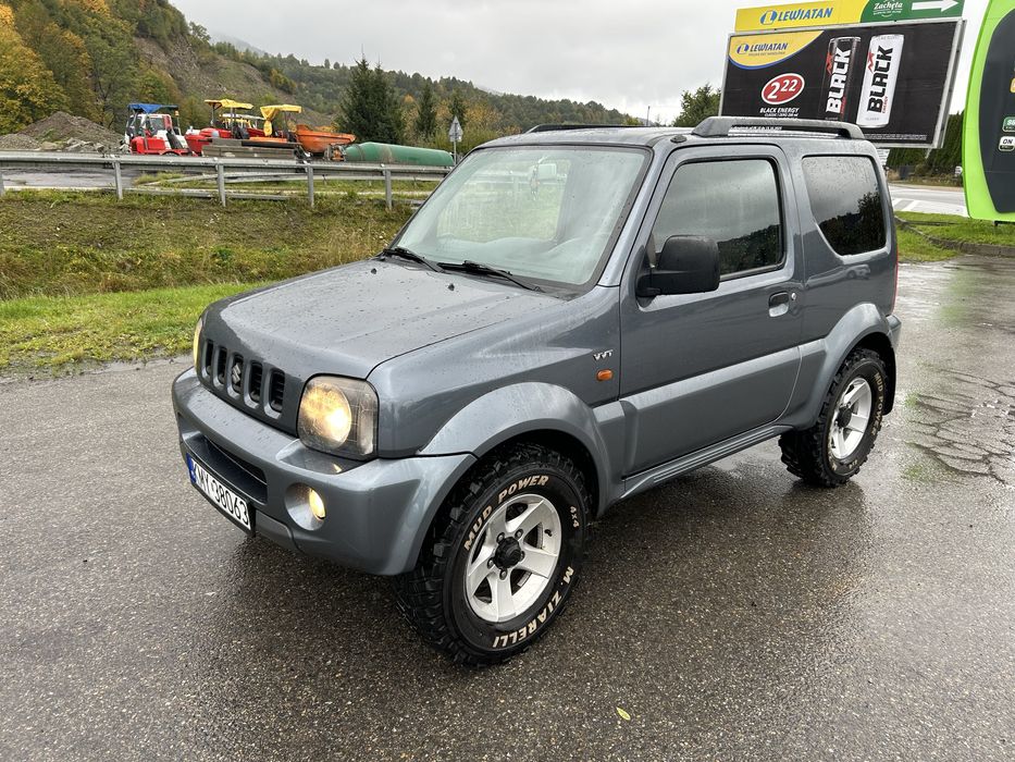 Suzuki jimny 1,3 benzyna 2006r. 4X4 przebieg 139tys. 80KM serwisowany