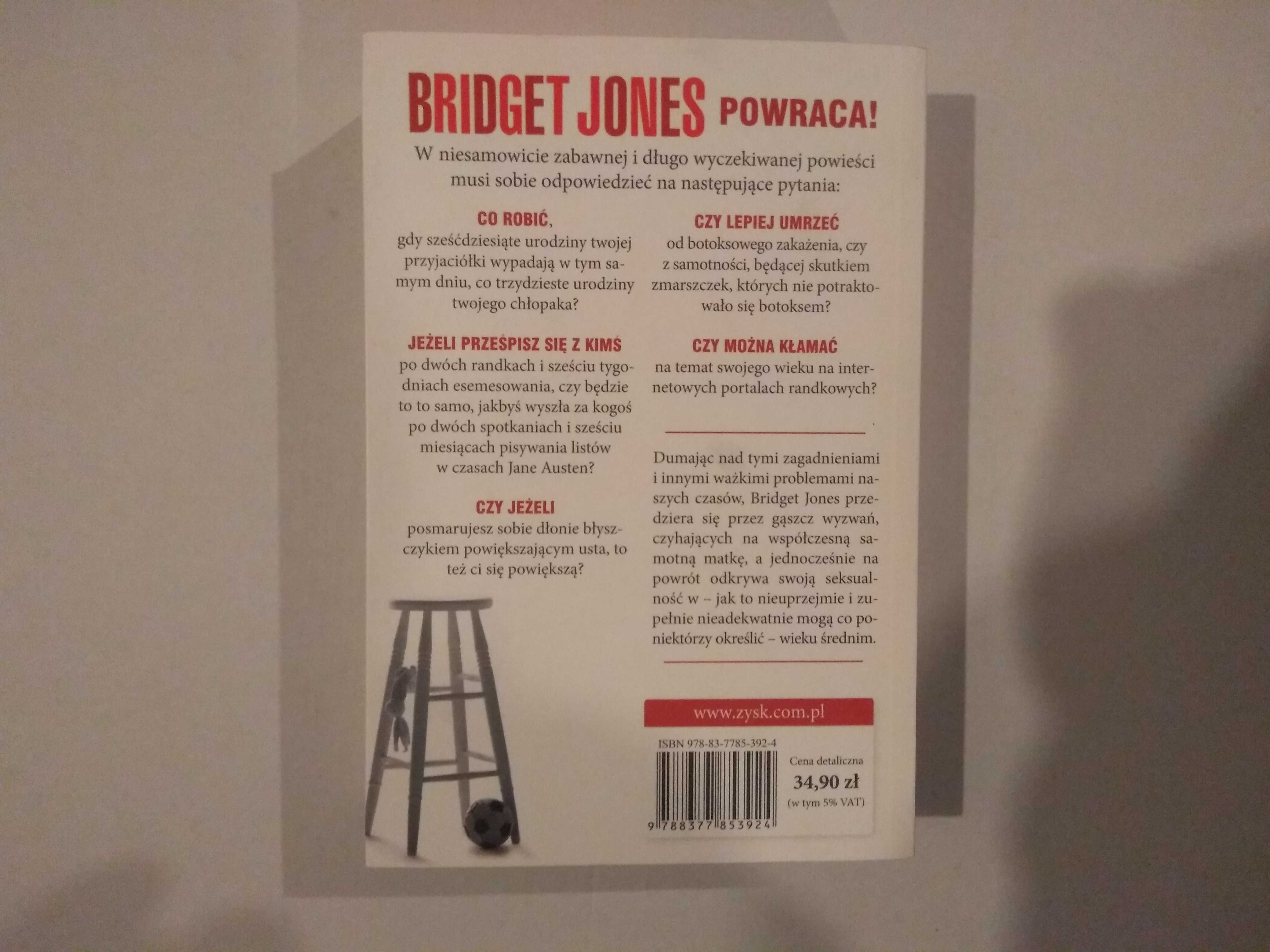 Dobra książka - Bridget Jones Szalejąc za facetem Helen Fileding