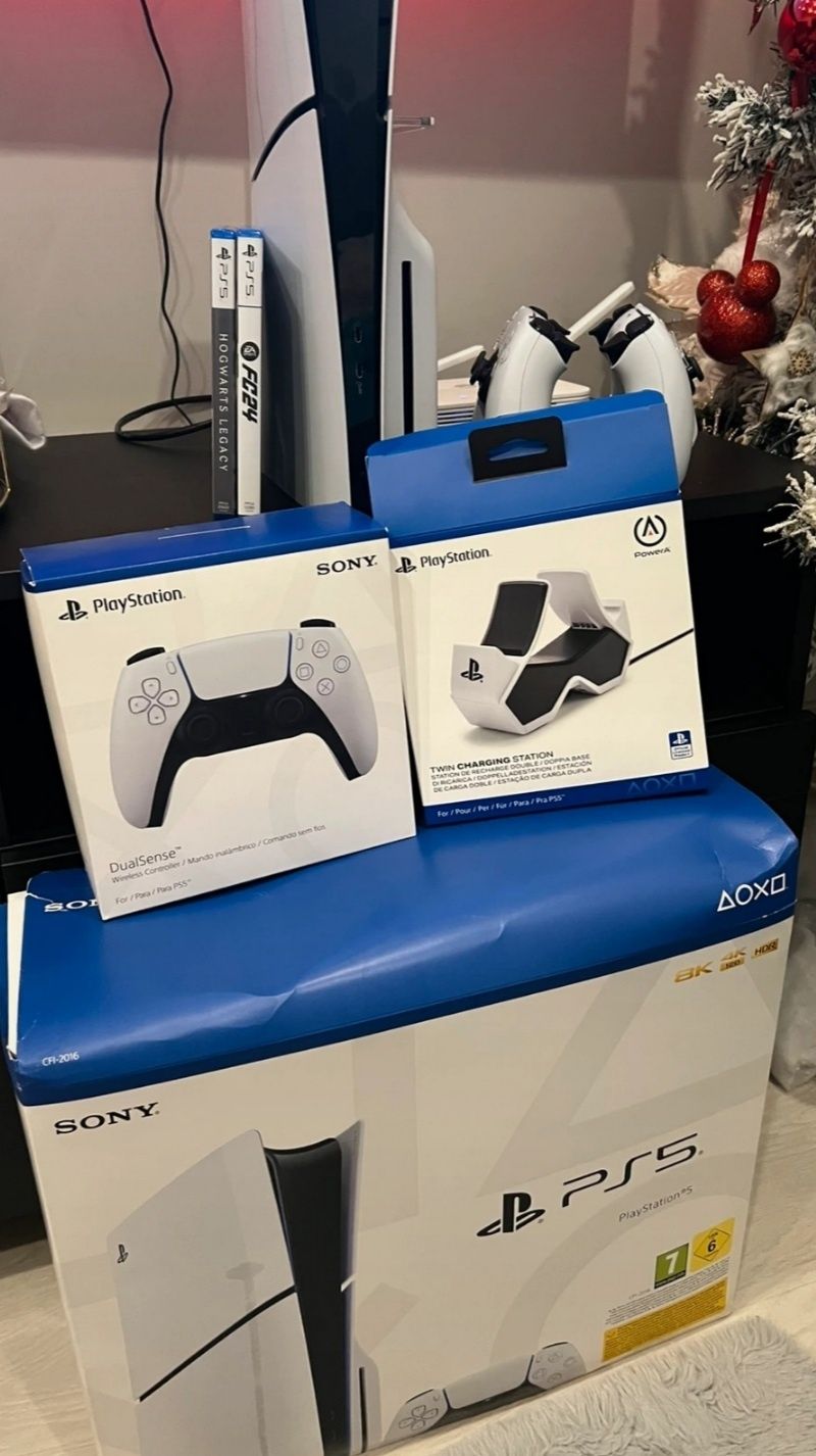 Ps5 1Tb com acessórios