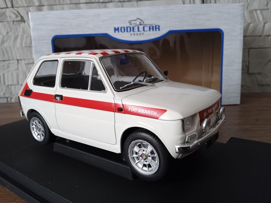 1:18 MCG 1972 Fiat 126 Abarth model