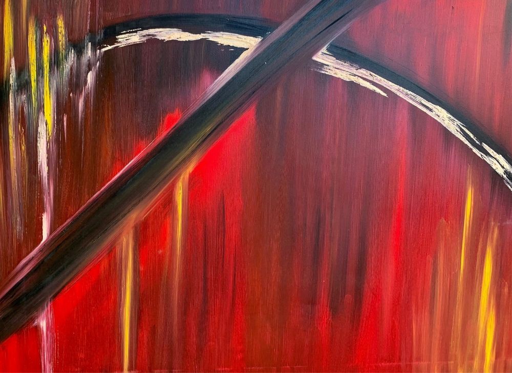 Quadro/ Tela decorativo, abstrato - Grande