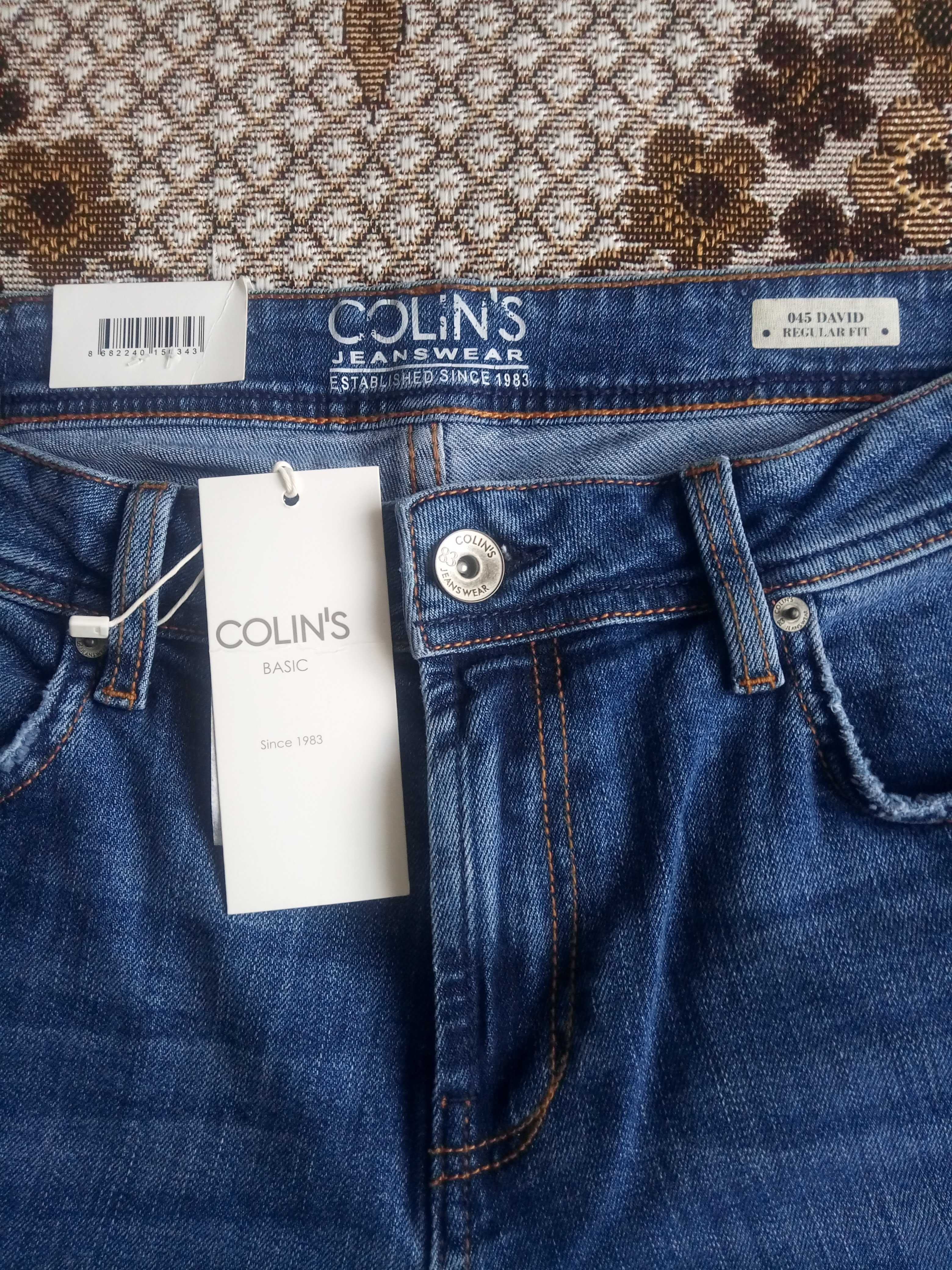 Продам нові джинси Colin's модель 045 david розмір W31 L32
