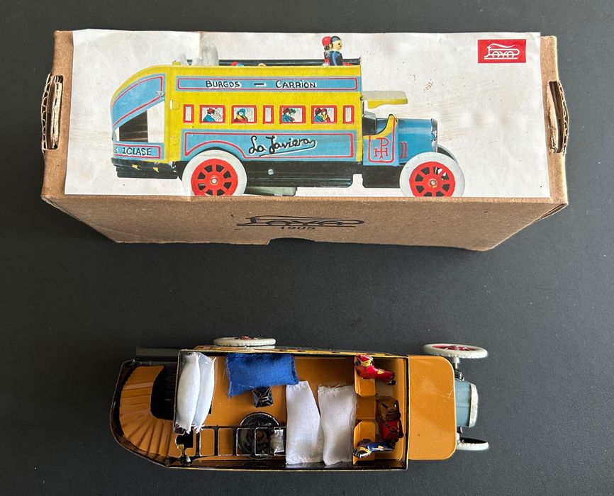 Réplica de brinquedo clássico - Autocarro