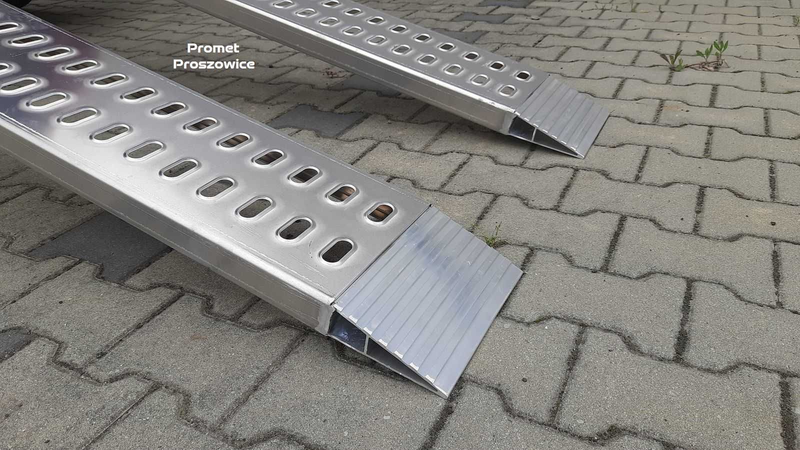 Najazdy Aluminiowe LOHR lekkie do 600kg - Podjazdy pod Quad Traktorek