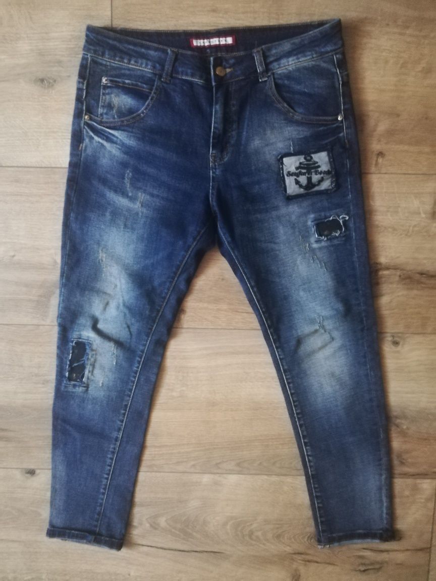 Spodnie damskie jeans roz 28
