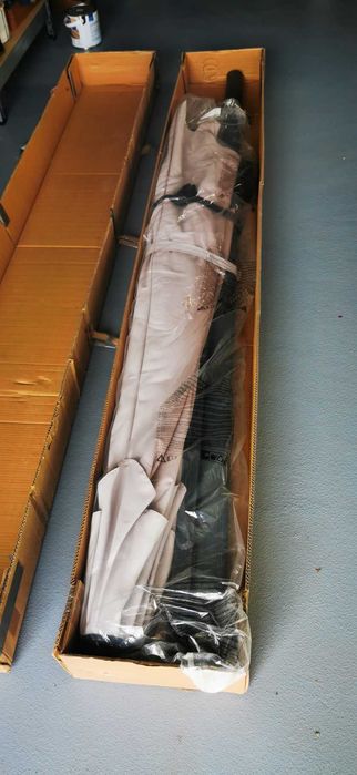 parasol ogrodowy obrotowy DERBY RAVENNA AX 275 X 275