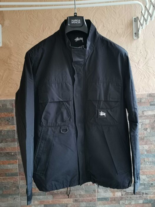 Куртка Stone Island raso gommato cargo jacket nylon розмір М