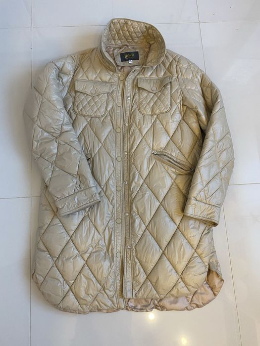 Kurtka kolor delikatny brązowy dłuższa