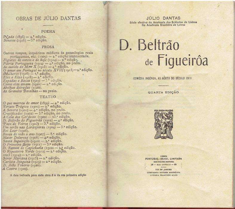 250 -Livros de Júlio Dantas 2
