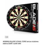 Tarcza rzutki Dart zestaw WINMAU BLADE 6 DUAL CORE ,Opona,rzutki