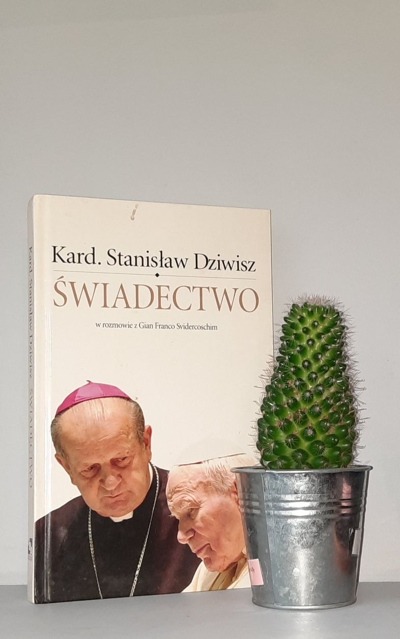 Książka Świadectwo Kardynał Stanisław Dziwisz