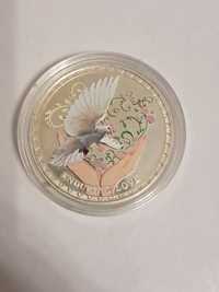 Серебряная монета 5 долларов Новая Зеландия 2012