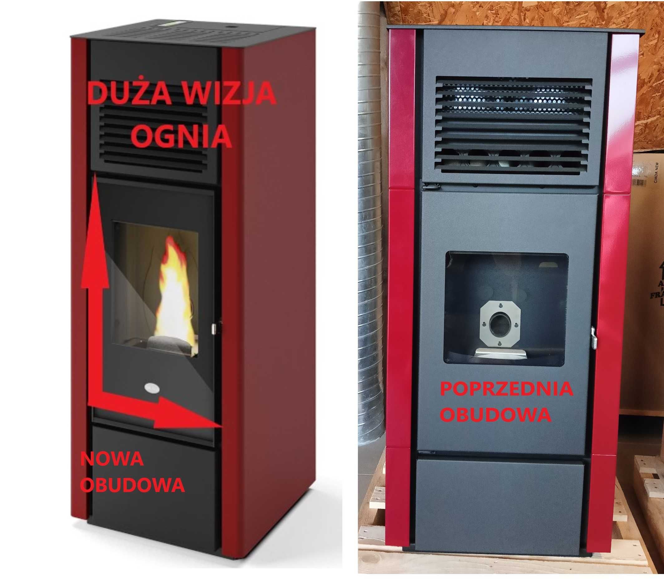 Piec na pelet pellet  Giusy 15kW z DGP