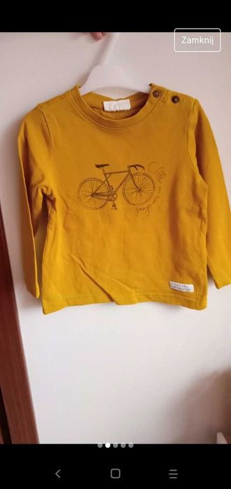 Bluzka coccodrillo rozmiar 86