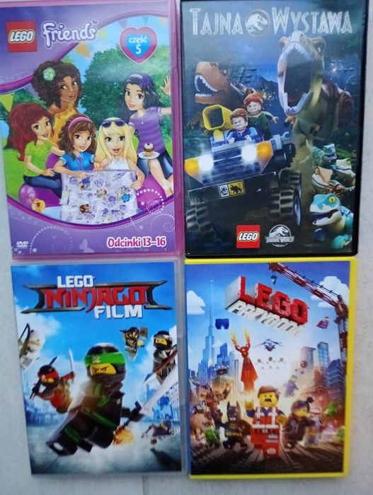 4 filmy DVD LEGO