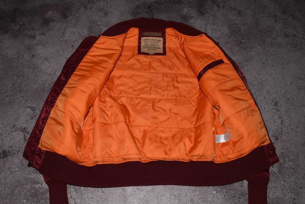 Alpha Industries MA-1 VF (Мужская Куртка Бомбер Пилот Альфа n2b  )