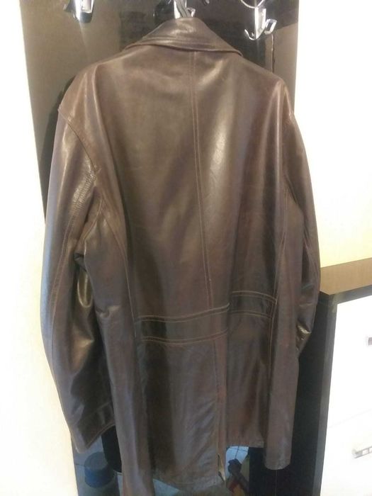 Кожаный плащ, мужской, 58-60р, Windsor