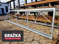 Brama przesuwna rama ocynk 4mx1,5m PRODUCENT