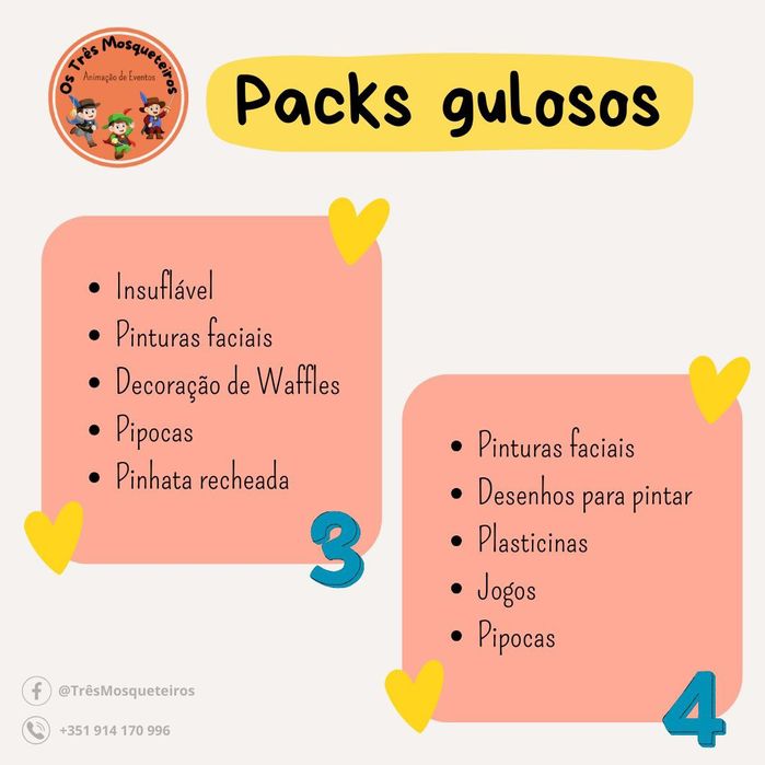 Aluguer insuflável e animação de festas