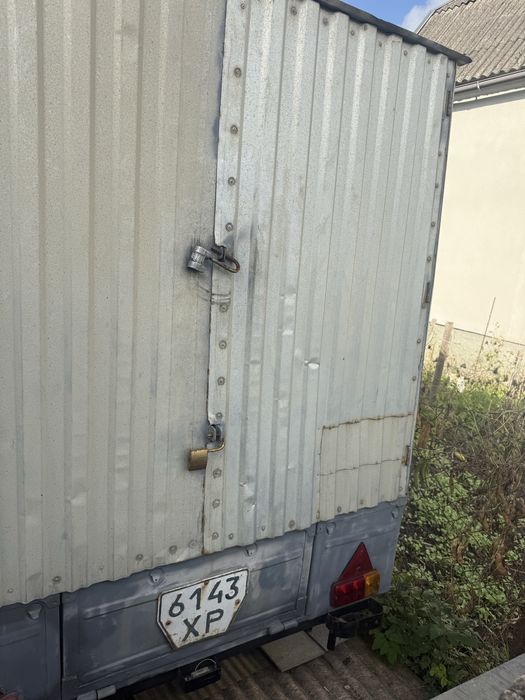 Причіп одноосний