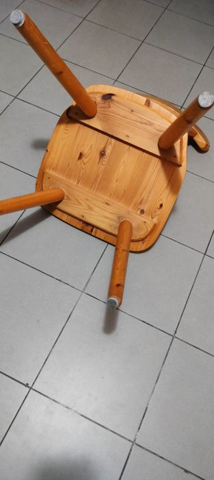 Krzesła sosnowe Niemieckie