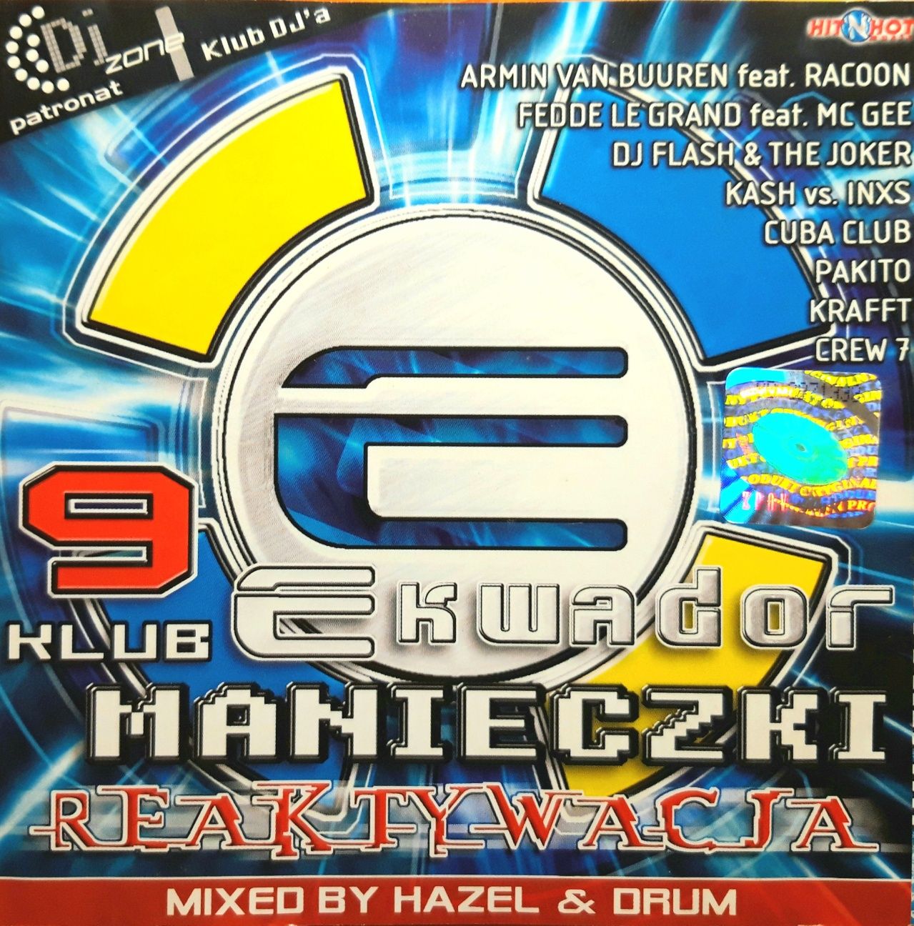 AKTUALIZOWANE (stan płyty) Ekwador Manieczki Vol. 9 Reaktywacja CD