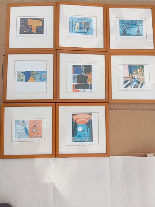 Quadros arte autores identificação