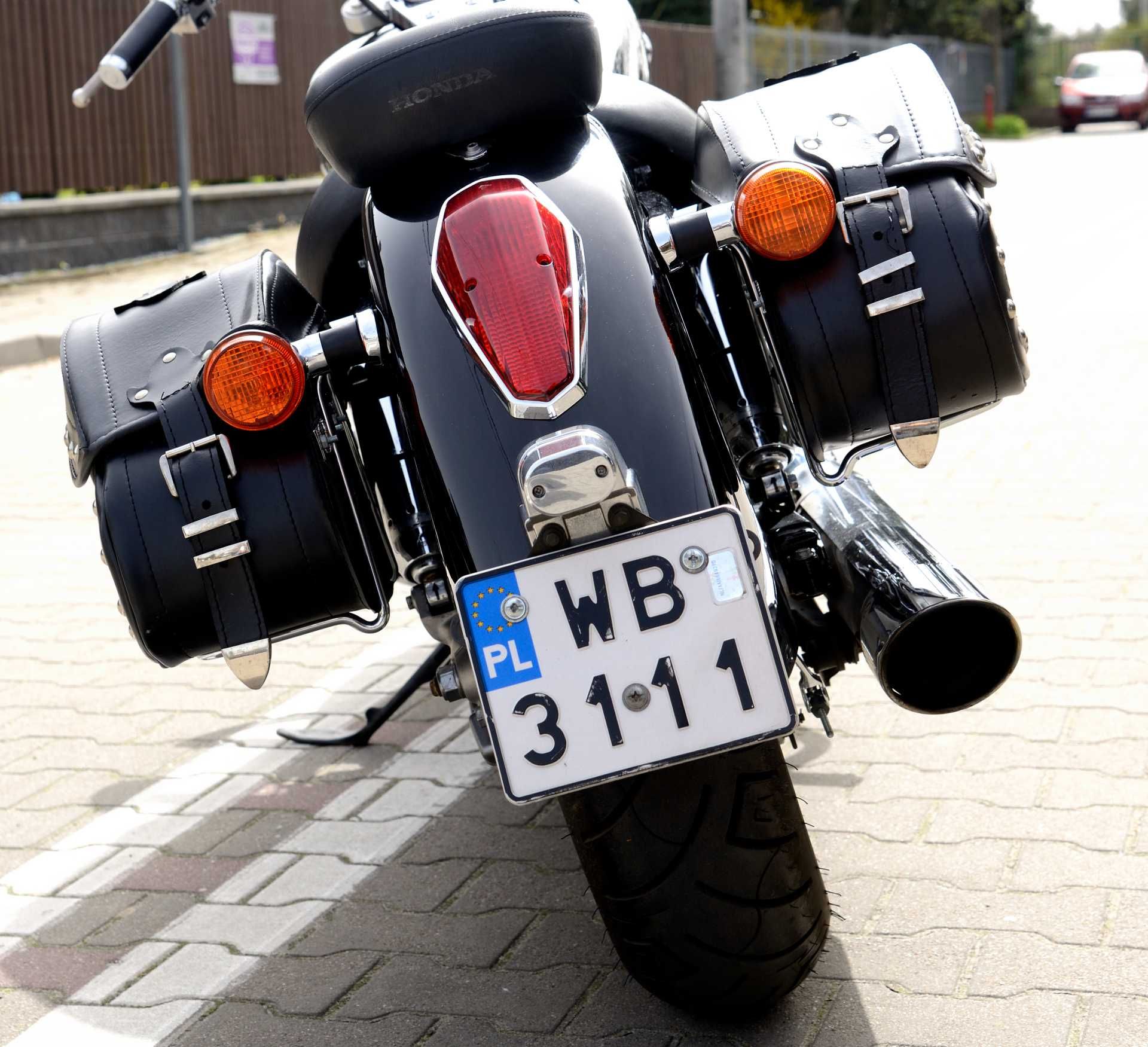 Honda Shadow C4 Aero Nowe Opony Świeże Opłaty