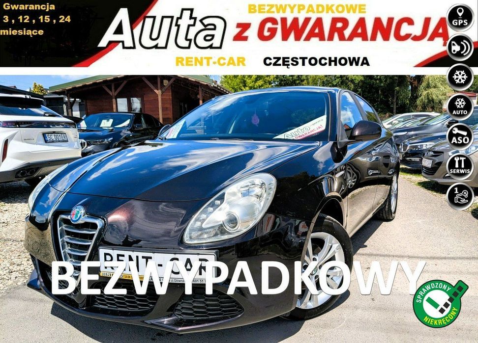 Alfa Romeo Giulietta 1.6JTDm2*105PS*OPŁACONY Bezwypadkowy Klimatronik*Serwis*VIP GWARANCJA*