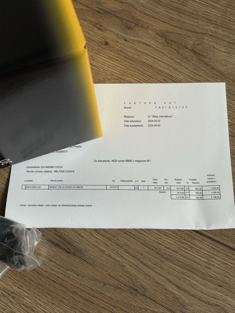 Aparat bezlusterkowy NIKON Z 30 Vlogger Kit Gwarancja BEZ obiektywu