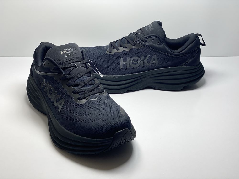 46-29.5см ОРИГІНАЛ 100% Кросівки HOKA BONDI 8 X-WIDE 1127955 BBLC