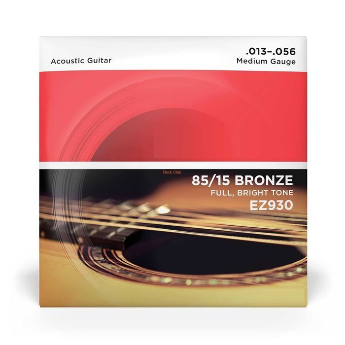 Струны D'addario EZ930 для акустической гитары (.013) Бронза