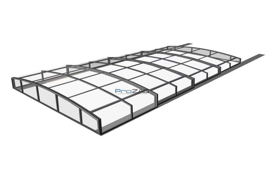 Zadaszenie basenowe 8,65 x 4,25m NOVA PrimeCover