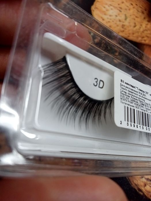 Ресницы накладные с эффектом 3d