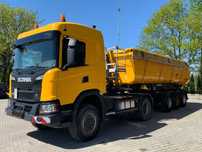 Scania G450 XT 4x4 EURO6 CIĄGNIK SIODŁOWY Z HYDRAULIKĄ WYWROTU  | 15 sztuk | TOP stan | 1 wł | Z Niemiec | kontrakt Scania |